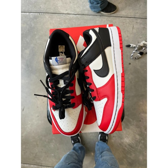 Jordan dunk low EMB Chicago SZ 9.5 Nike Dunk Low EMB NBA 75th Anniversary Chicago (GS  main image 4